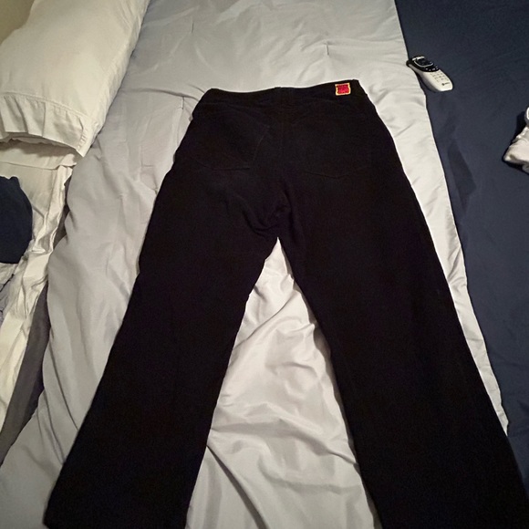 Empyre Loose Fit Black Corduroy Skate Pants - Picture 2 of 5